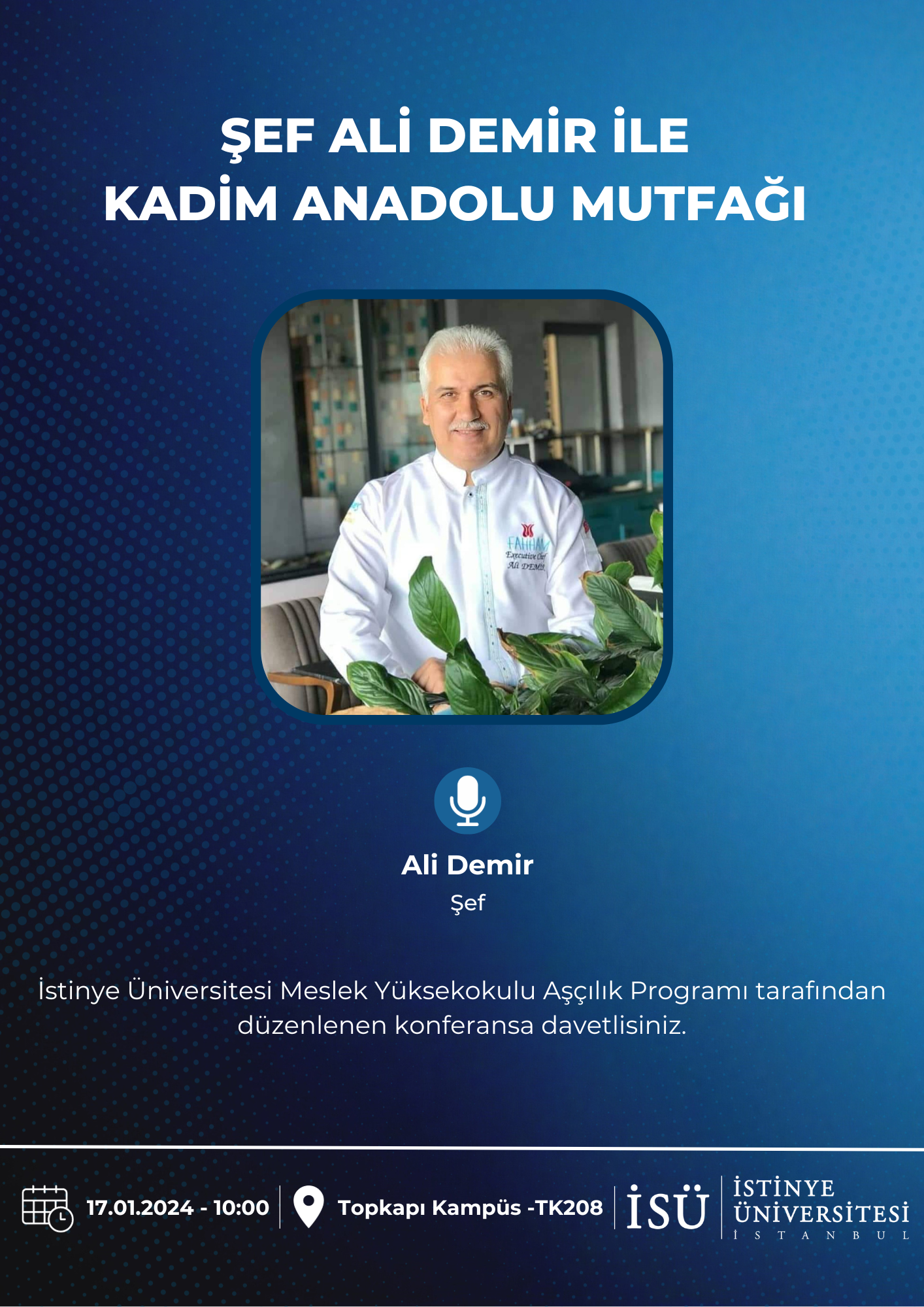 Şef Ali Demir ile Kadim Anadolu Mutfağı