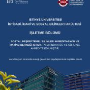 İşletme (İngilizce) Lisans Programımıza STAR Akreditasyonu