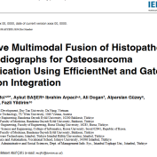 Öğr. Gör. Batuhan ÖNEY’in Osteosarkom Tanısına Yönelik Yapay Zekâ Çalışması IEEE Access’te Yayımlandı