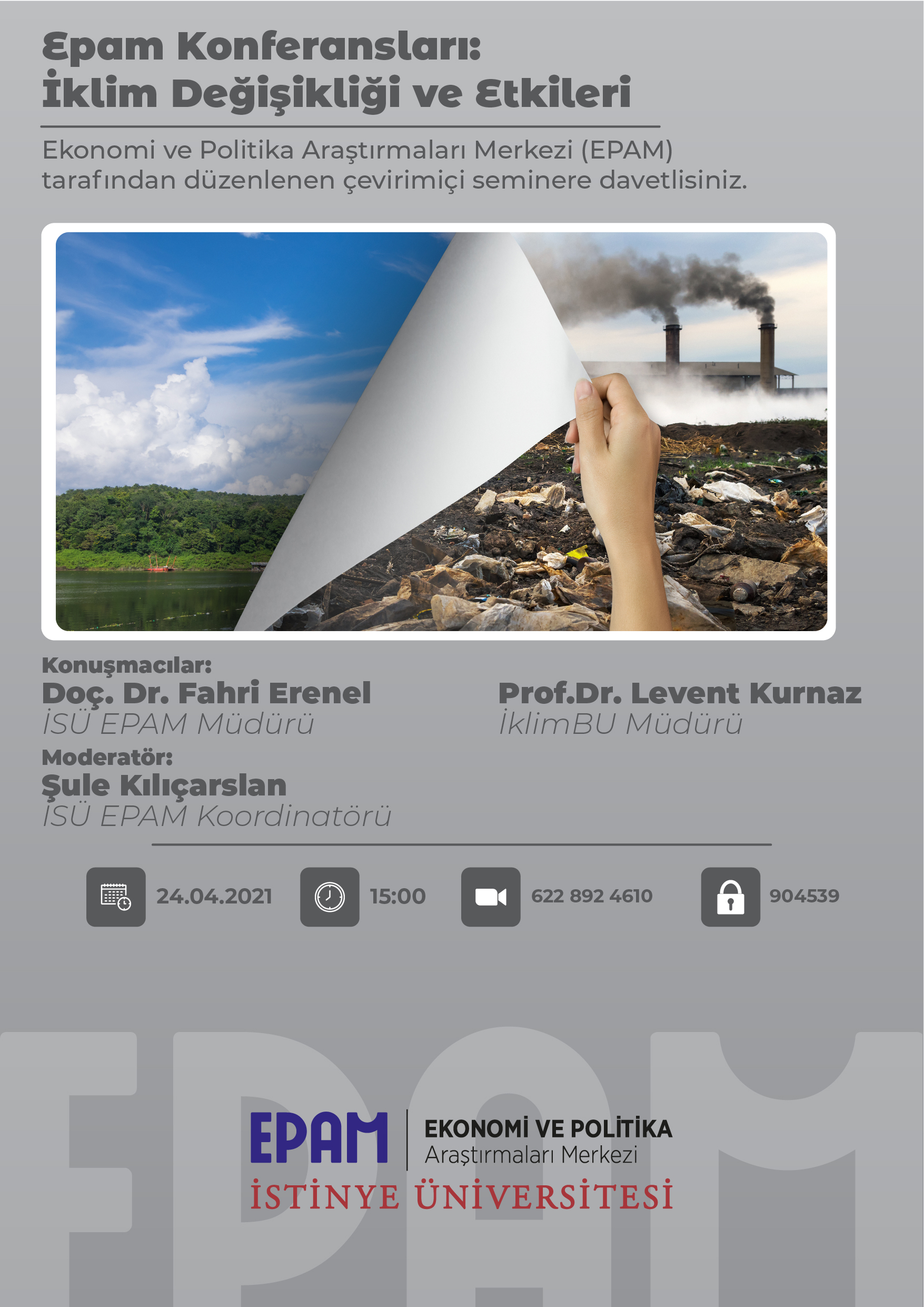 EPAM Konferansları: İklim Değişikliği ve Etkileri