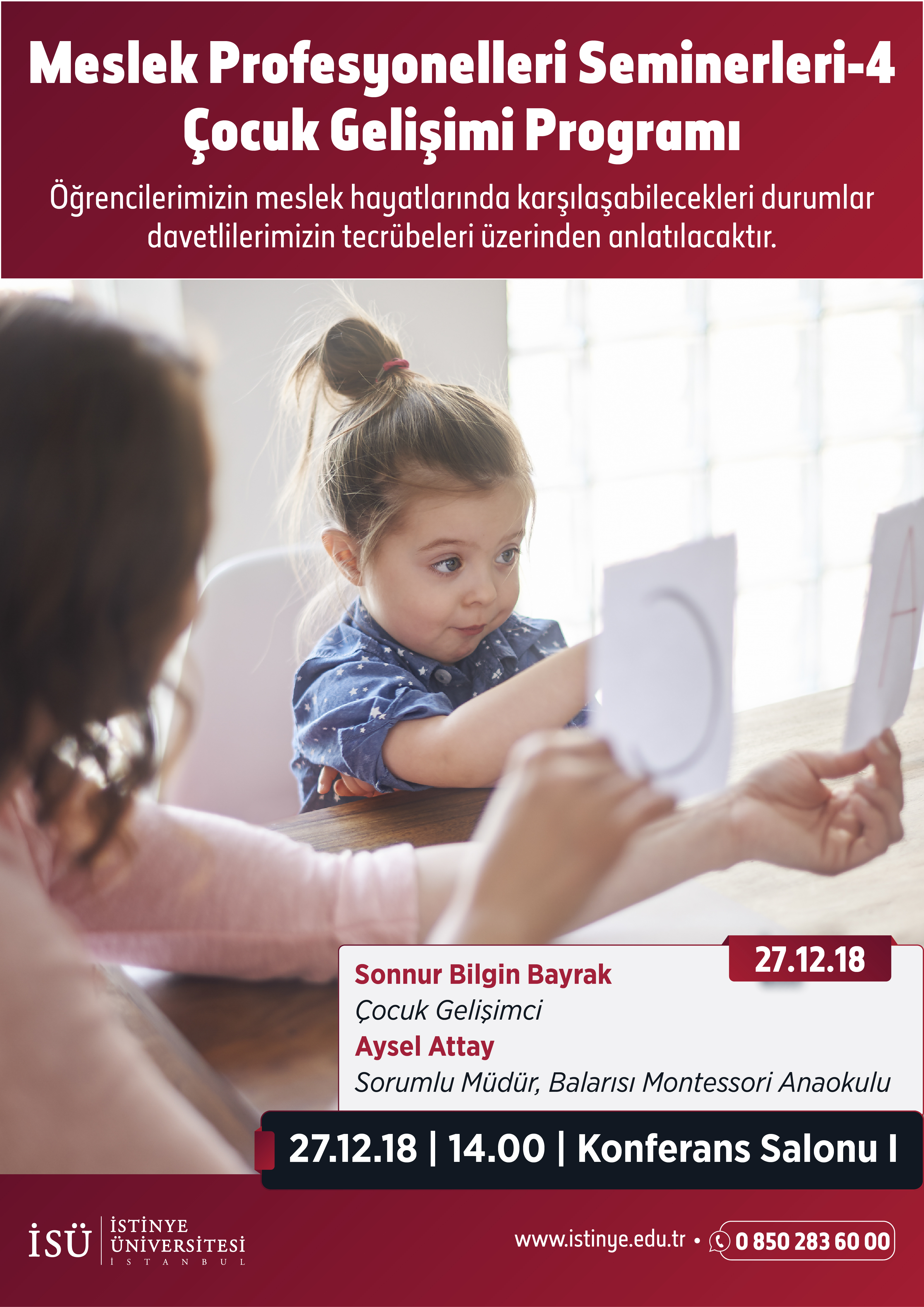 Meslek Profesyonelleri Semineri - 4 Çocuk Gelişimi Programı