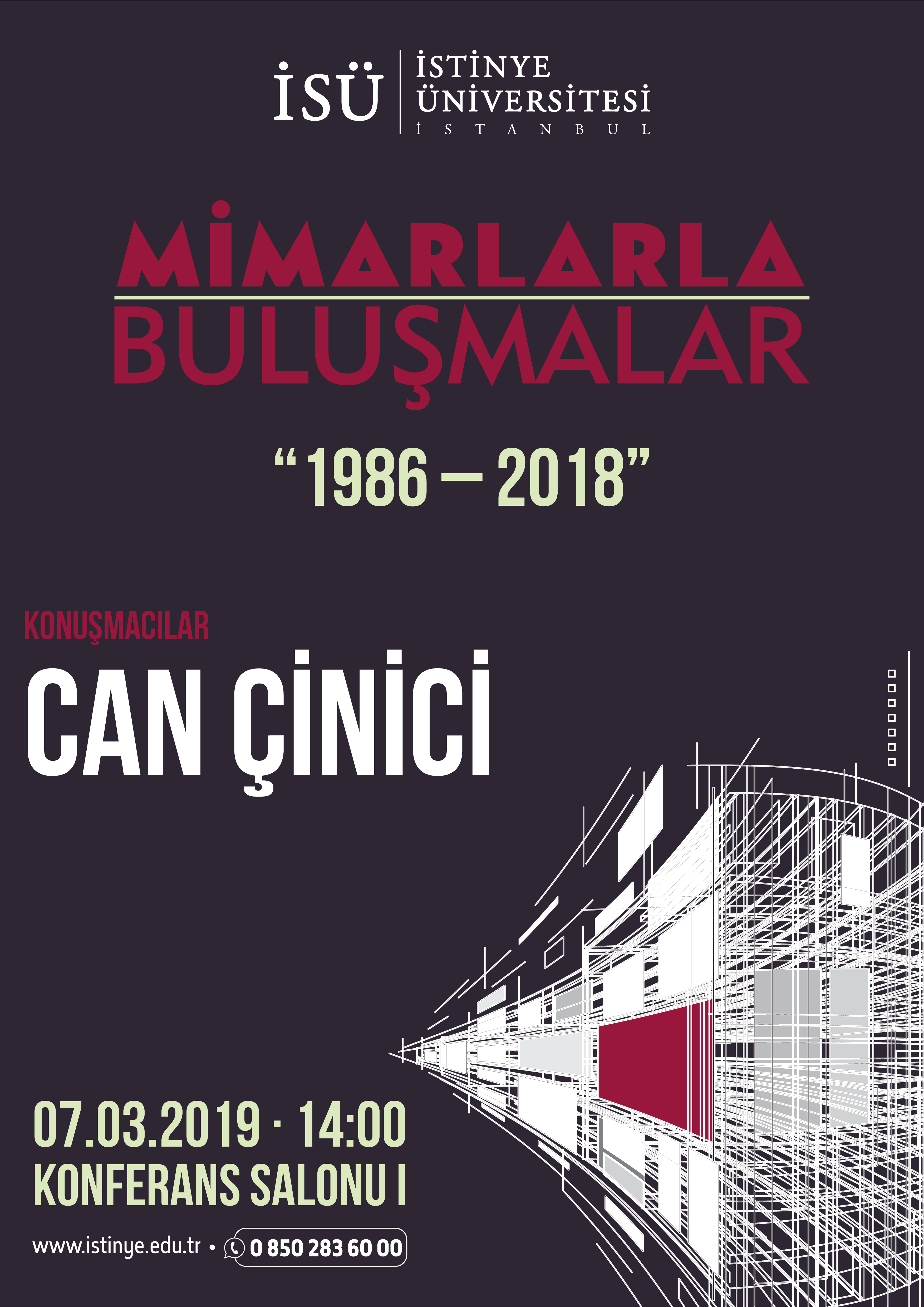 Mimarlarla Buluşmalar - "1986 - 2018"