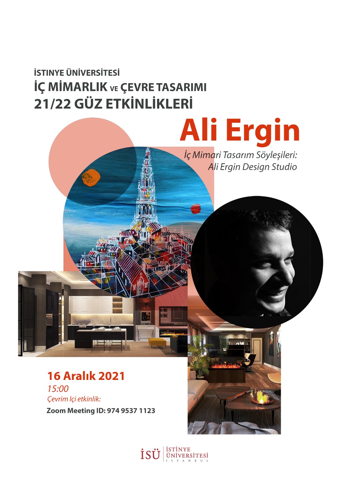 İç Mimarlık ve Çevre Tasarımı Güz Etkinlikleri