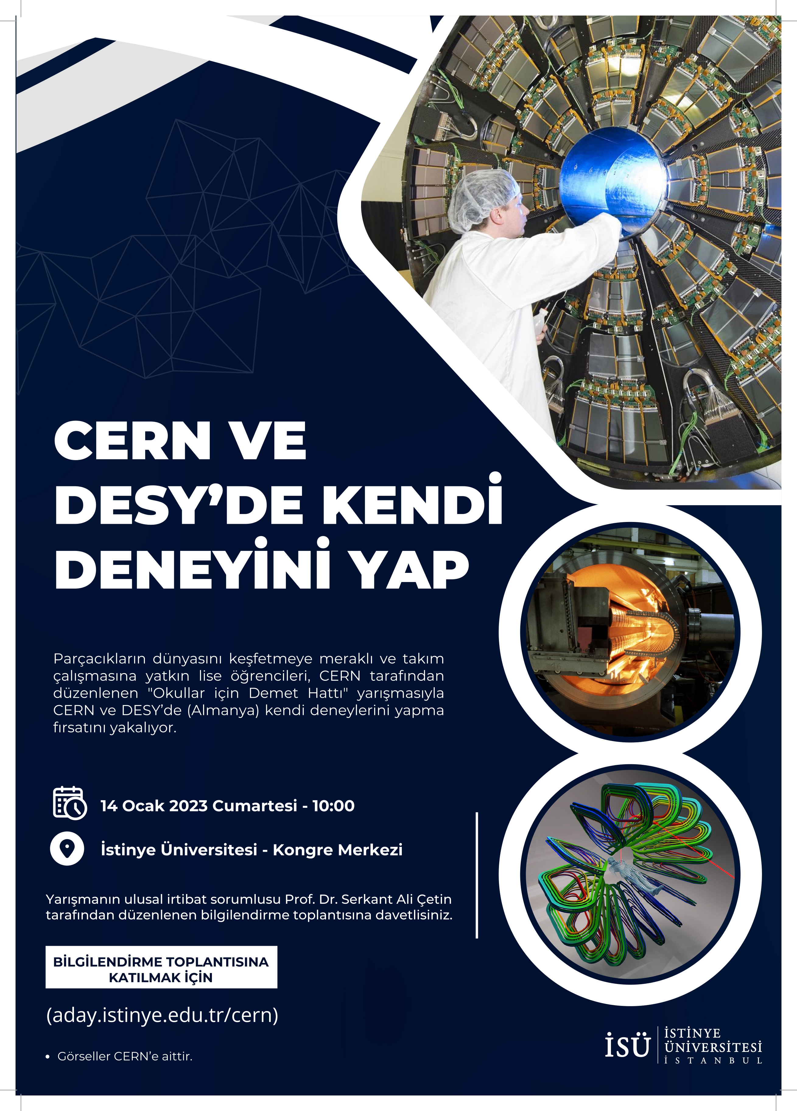 CERN ve DESY'de Kendi Deneyini Yap