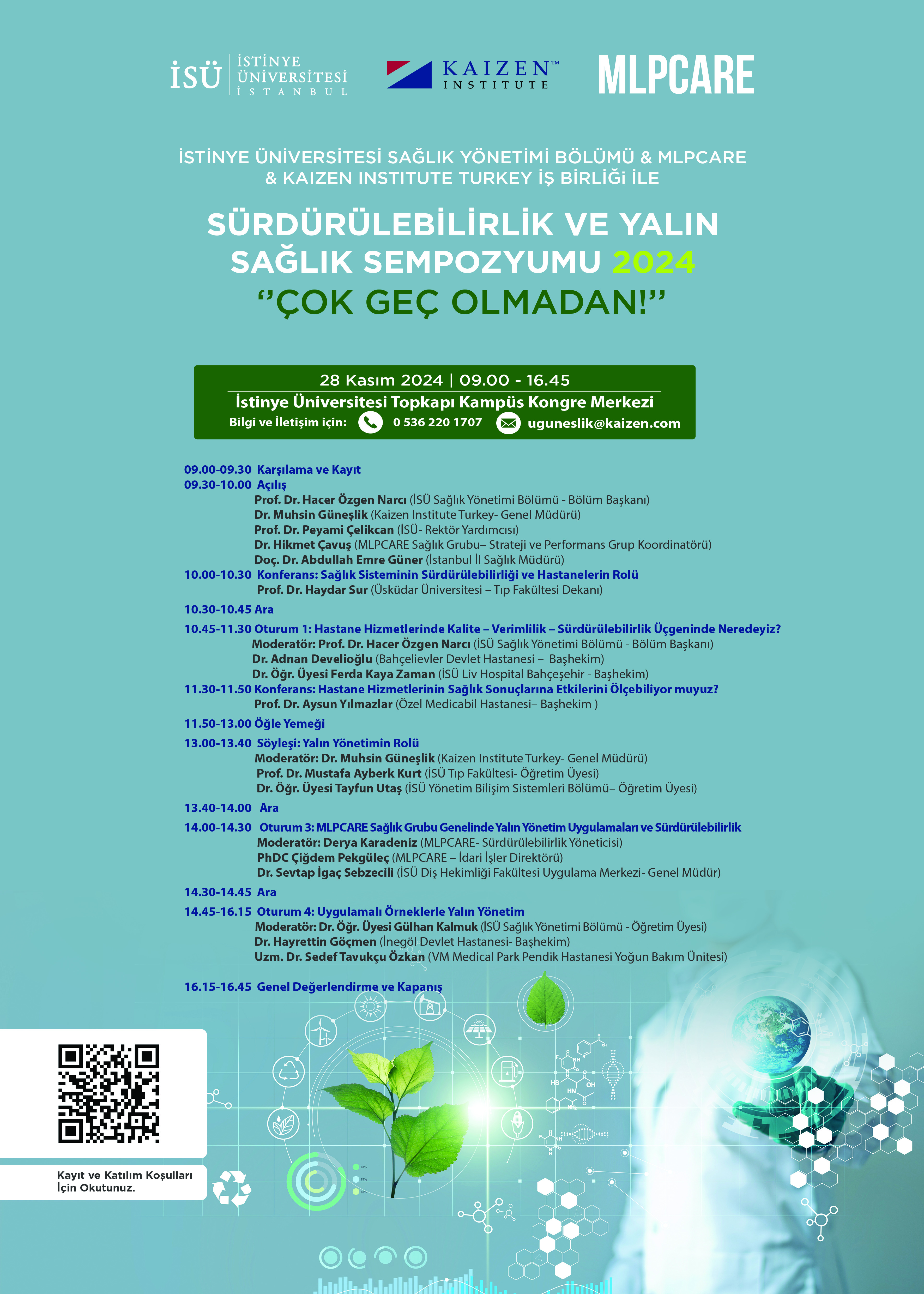 Sürdürülebilirlik ve Yalın Sağlık Sempozyumu 2024