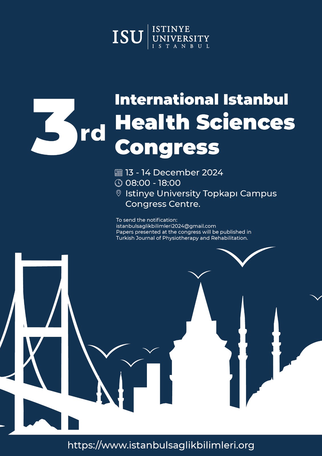 3rd International Istanbul Health Sciences Congress