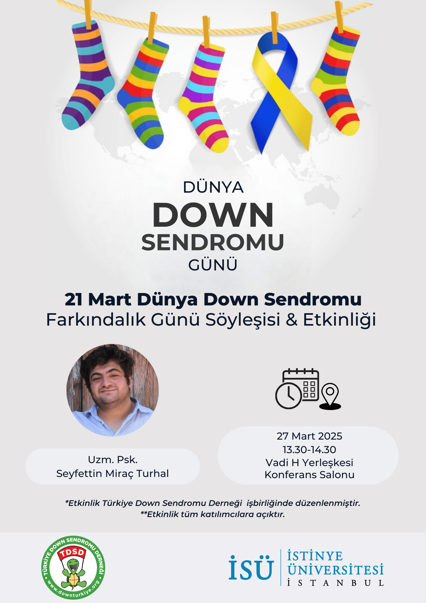 21 Mart Dünya Down Sendromu Farkındalık Günü Etkinliği