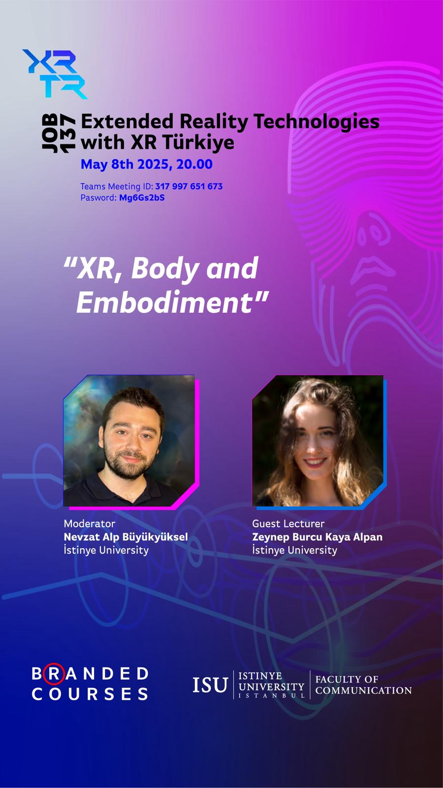 XR, Beden ve Bedenlenme