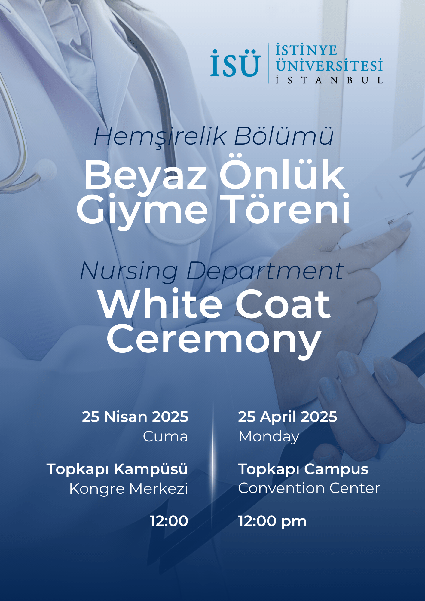 Hemşirelik Bölümü Beyaz Önlük Giyme Töreni