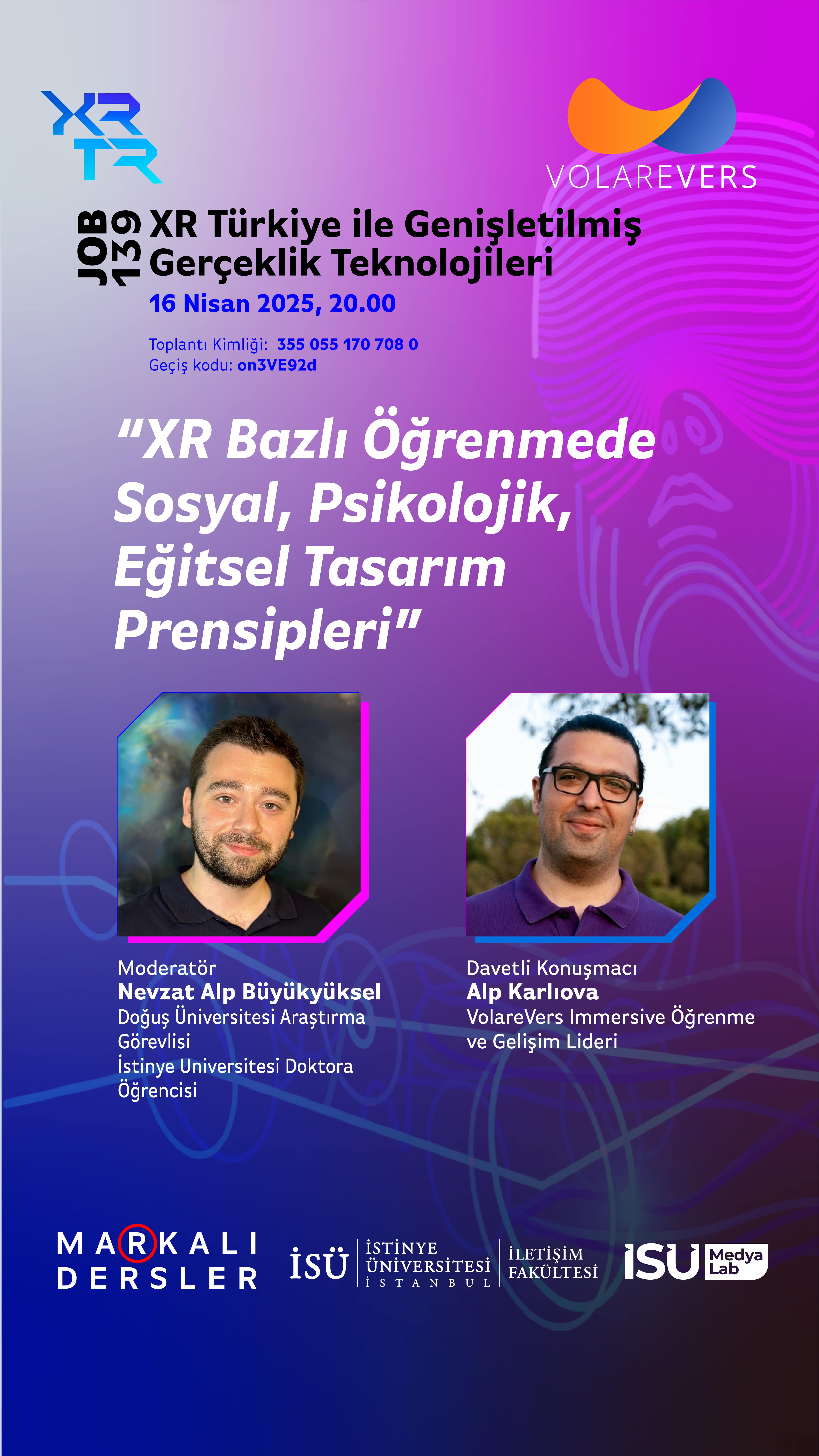 XR Bazlı Öğrenmede Sosyal, Psikolojik, Eğitsel Tasarım Prensipleri