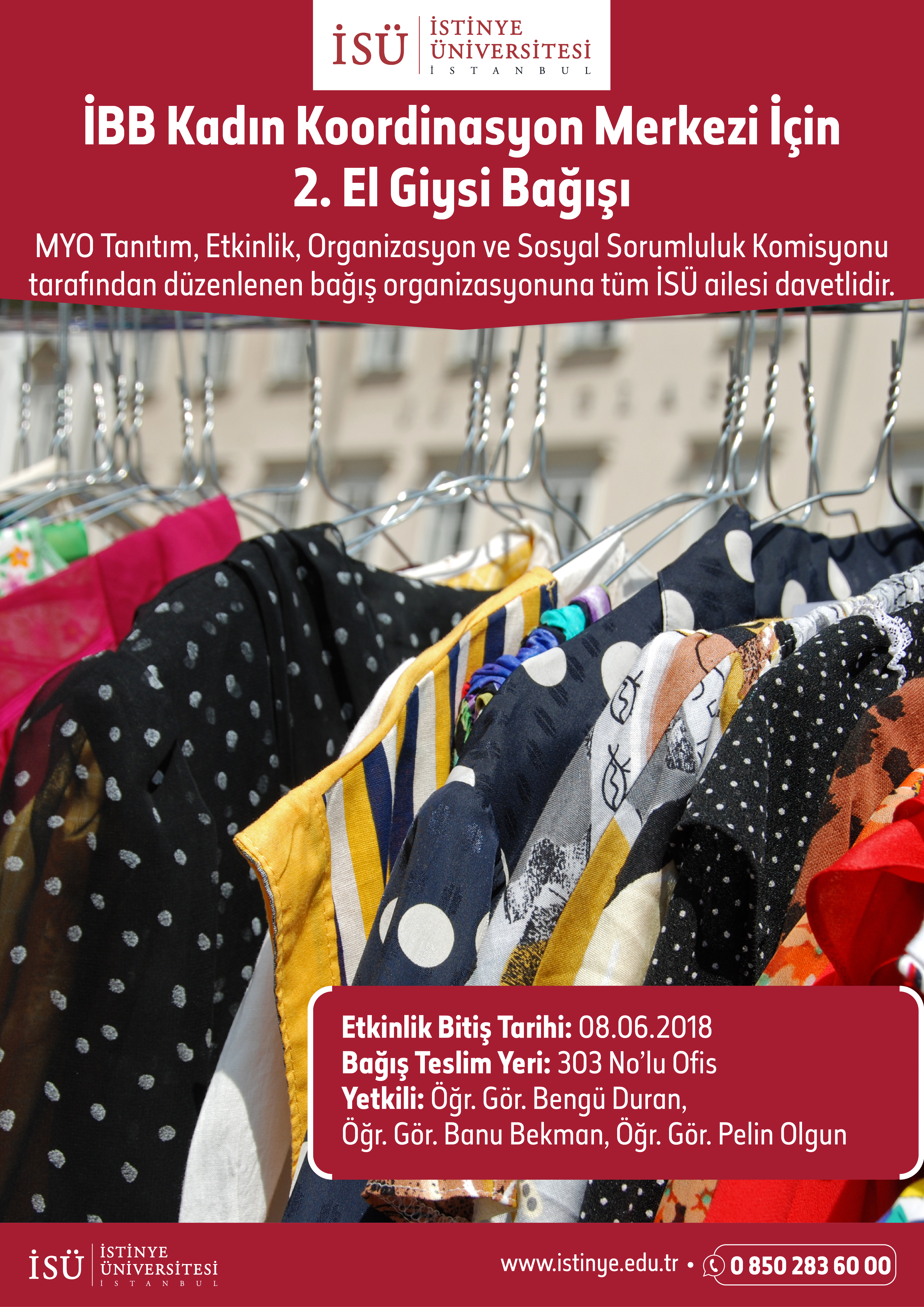 İBB. KADIN KOORDİNASYON MERKEZİ KIYAFET BAĞIŞI ETKİNLİĞİ