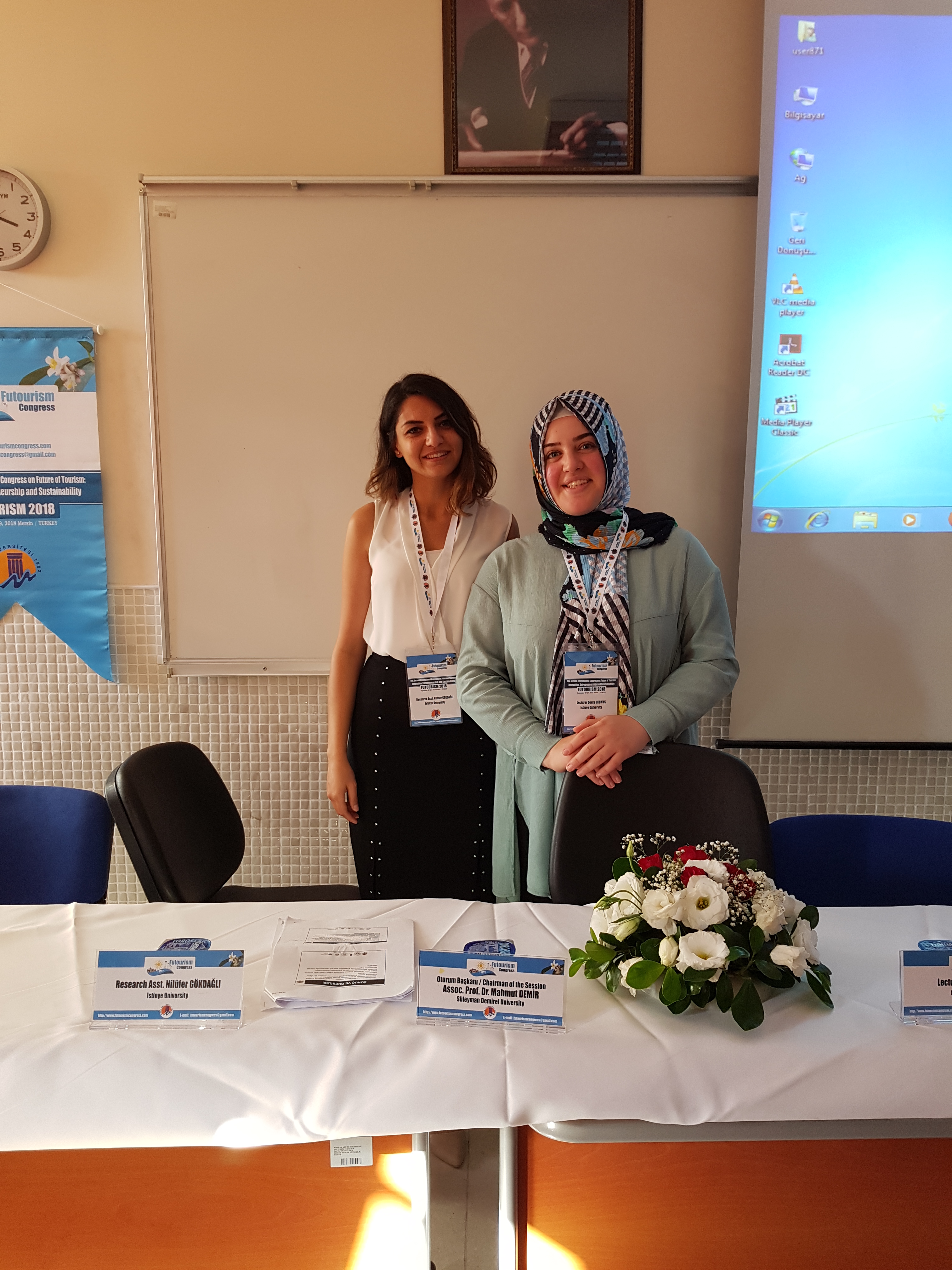 Pazarlama Programı Öğretim Görevlilerimizden Derya OKUMUŞ 27 Eylül’de Mersin Üniversitesi Turizm Fakültesi tarafından düzenlenen 2. Uluslararası Turizmin Geleceği; İnovasyon, Girişimcilik ve Sürdürebilirlik Kongresi’ne ‘’ İşveren Markası, Algılanan Kurumsal İmaj ve Örgütsel Bağlılık: Bir Otel İşletmesi Örneği’’ başlıklı bildiri ile katıldı.