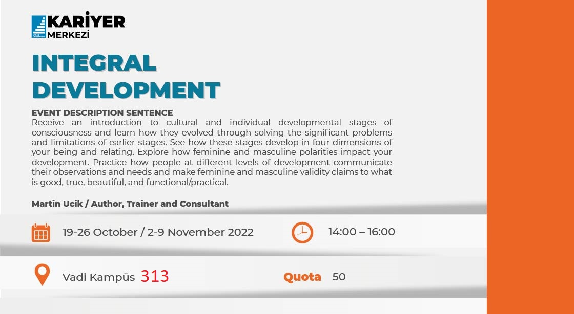 Integral Development | İstinye University