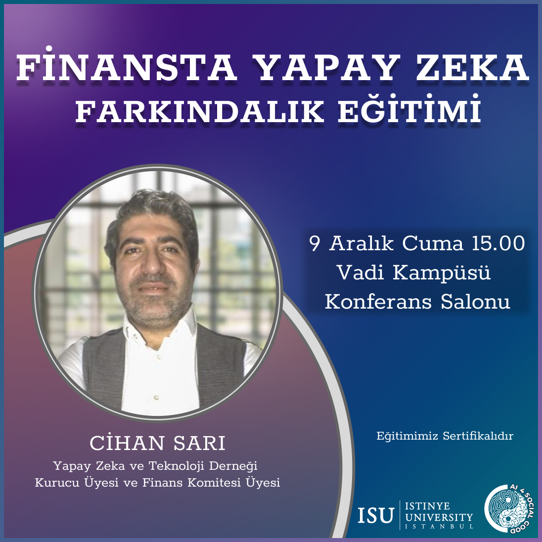 Finansta Yapay Zeka Farkındalık Eğitimi
