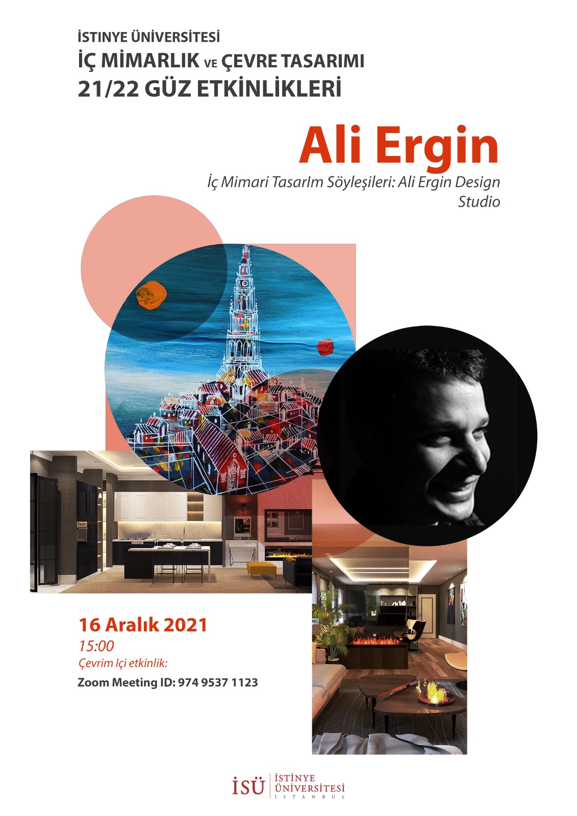 İç Mimarlık ve Çevre Tasarımı Güz Etkinlikleri