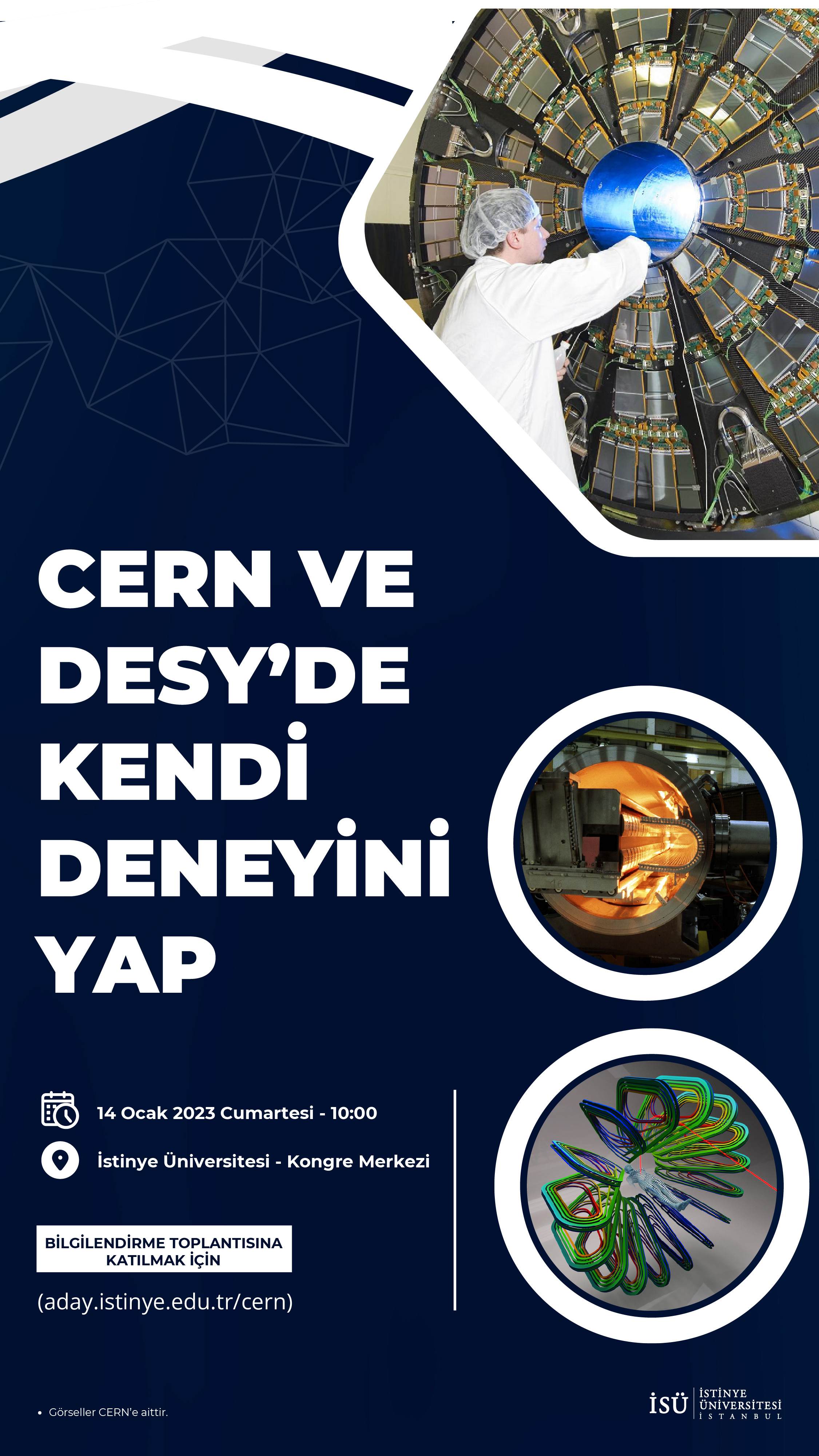 CERN ve DESY'DE Kendi Deneyini Yap