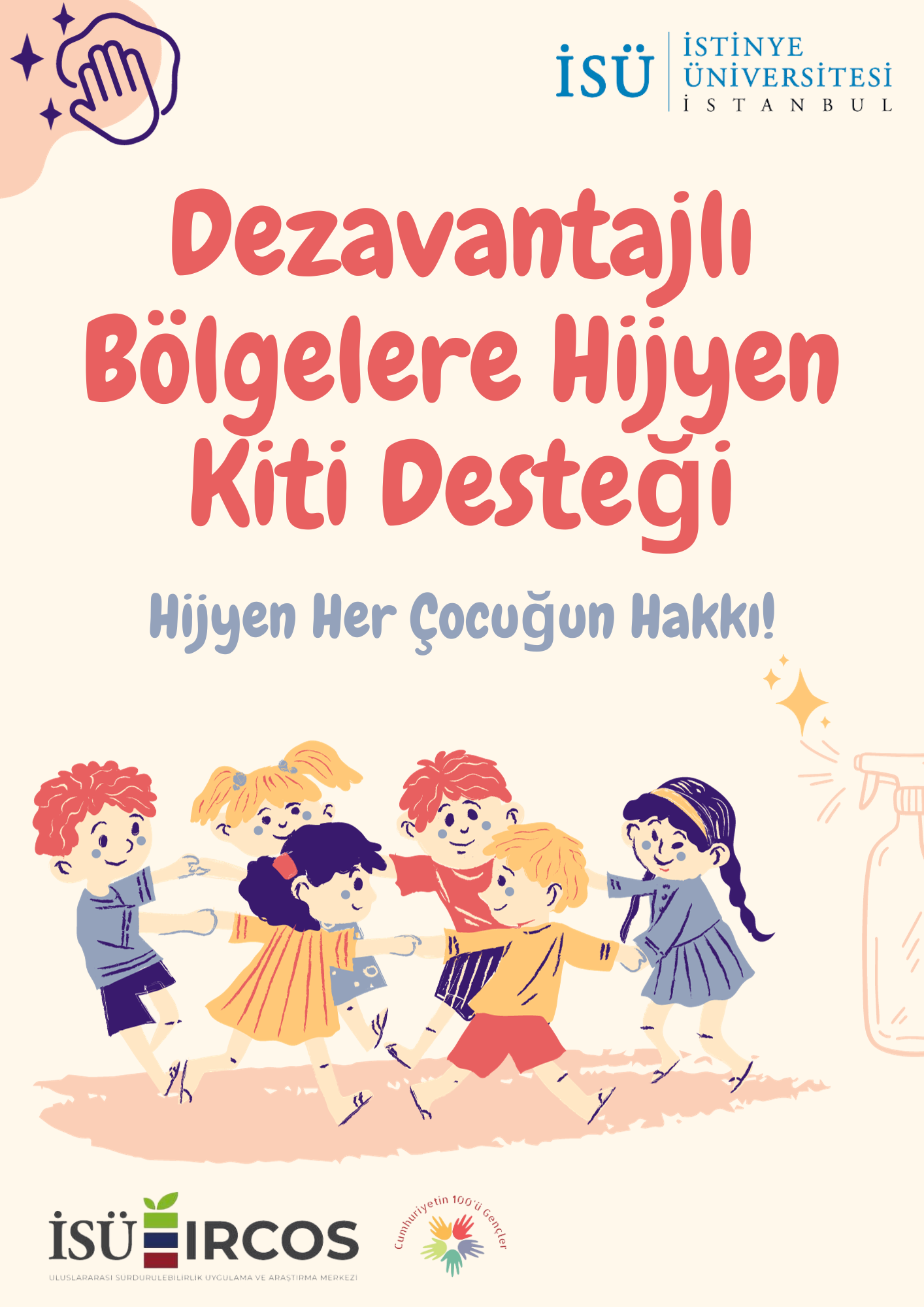 İSÜIRCOS "Cumhuriyet'in 100'ü Gençler" Sosyal Sorumluluk Projeleri 