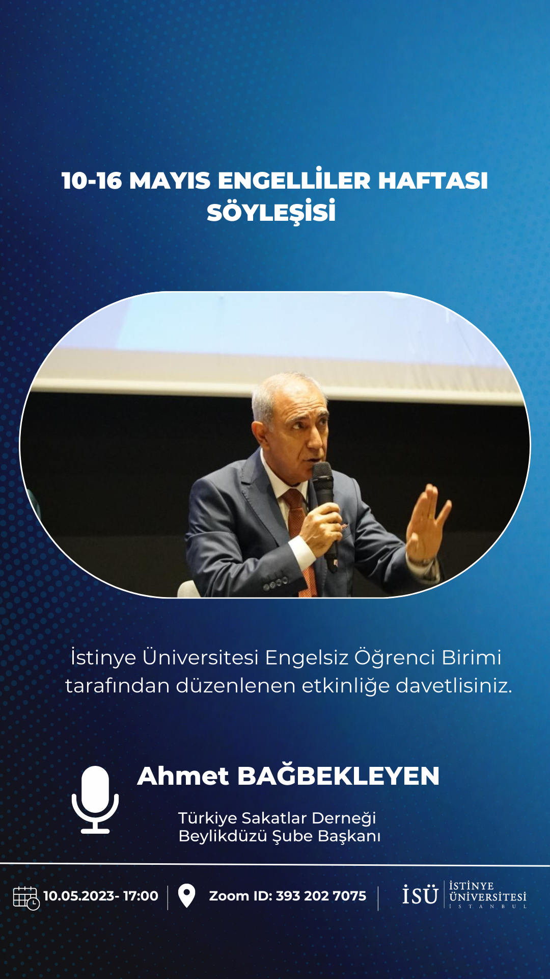 10-16 Mayıs Engelliler Haftası