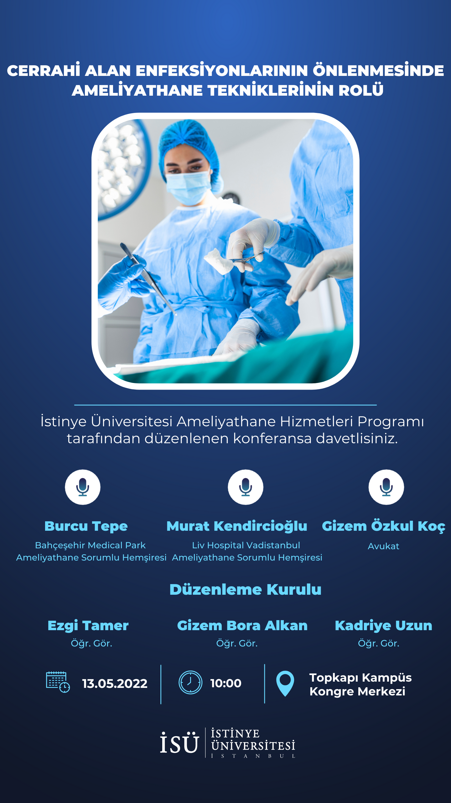 Cerrahi Alan Enfeksiyonlarının Önlenmesinde Ameliyathane Teknikerinin Rolü