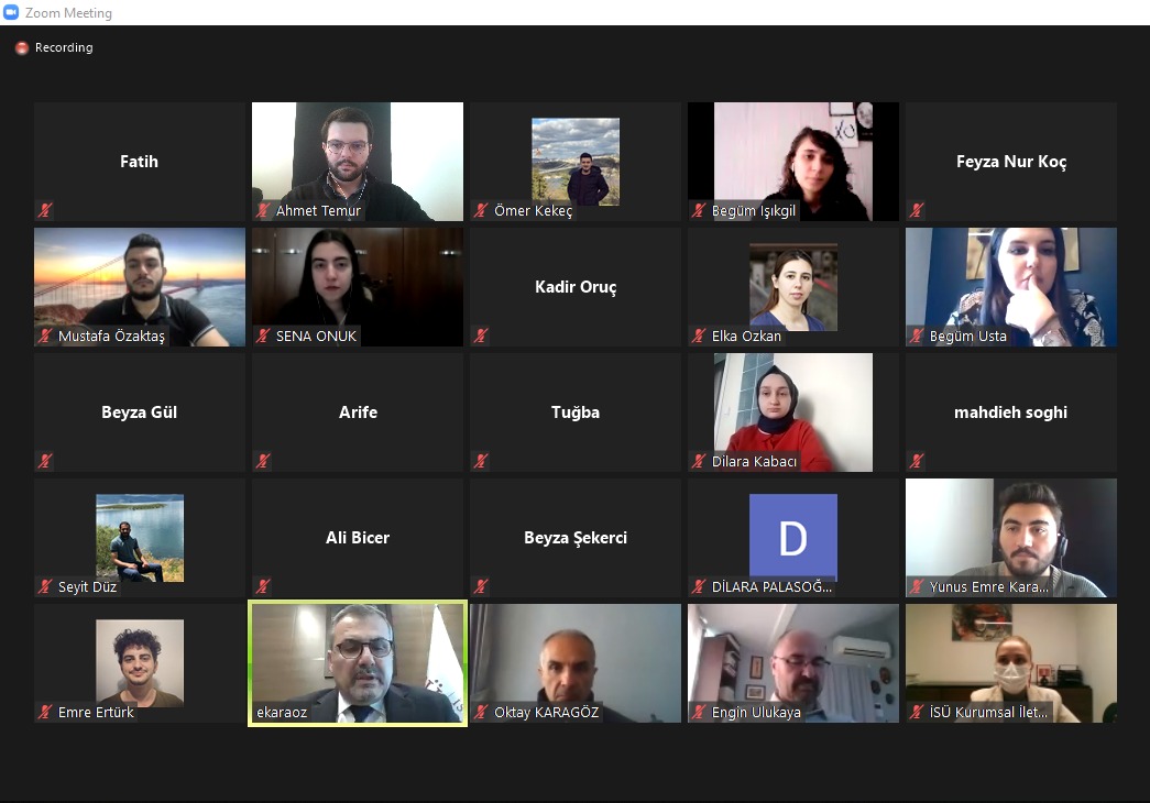  Rektörümüz Prof. Dr. Erdal Karaöz İstinyelilerle Bir Araya Geldi