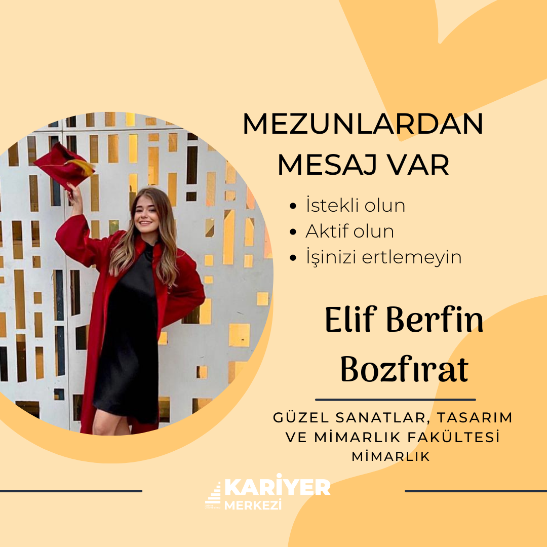Elif Berfin Bozfırat - Mimarlık
