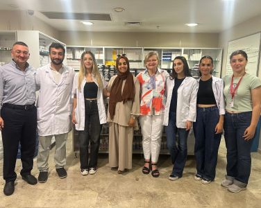 Internship Committee Members Visit to Pharmacy Faculty Intern Students