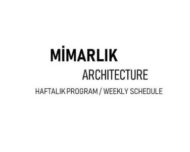 haftalık ders programı