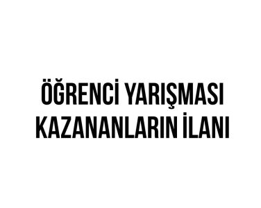 kazananların ilanı