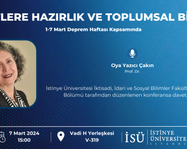 Department of Economics organized an Earthquake Week Event