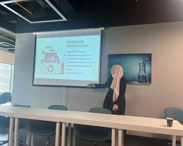 Business Administration students gained real-world experience through the Professional Practice Course. The course enabled them to apply theoretical knowledge in practice and engage directly with the business world.