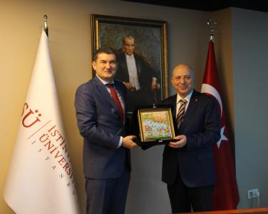Prof. Dr. Erkan İbiş’e Nezaket Ziyareti