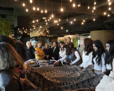 “Veliye Martı ile Geleneksel Baskı Sanatı” Atölyesi Gerçekleşti