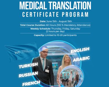 Istinye University Contributes to Health Tourism: Medical Translation Certificate Program Launched