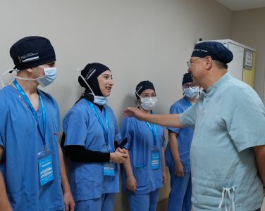 In the Same Operating Room as the Surgeon Who Saved Their Life