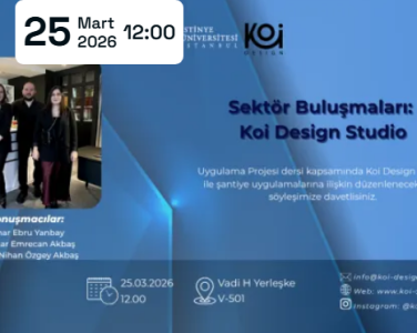 Sektör Buluşmaları: Koi Design Studio Etkinliği 