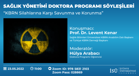 Doctoral Program in Healthcare Management Interviews "Defense and Protection against CBRN Weapons”