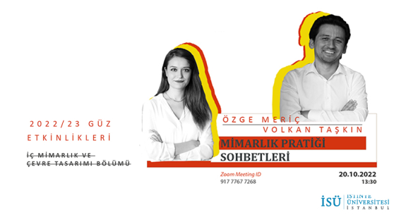 Architectural Practice Talks: Özge Meriç and Volkan Taşkın