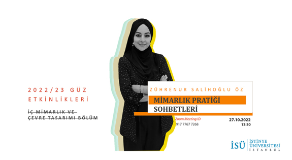 Architectural Practice Talks: Zührenur Salihoğlu Öz