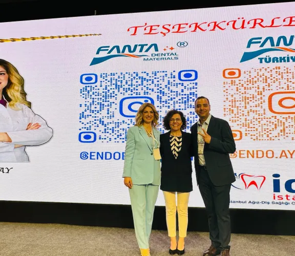 Doç. Dr. Ayfer ATAV ve Dr. Emre ÖVSAY İDEX 2024'deydi