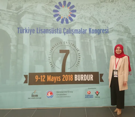 Türk Dili ve Edebiyatı Bölümü Araştırma Görevlisi Seda AYDIN, Türkiye Lisansüstü Çalışmalar Kongresi'nde