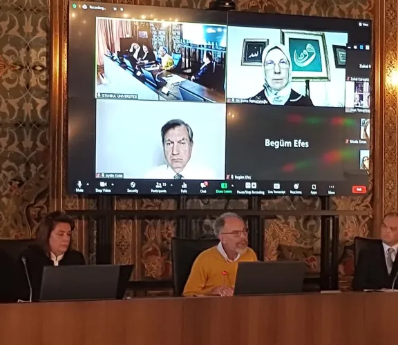 Felsefe Bölüm Başkanı Prof. Dr. Hayri Şafak Ural Tıpta Bilişim Kongresi'nin Açış Konuşmasını Yaptı