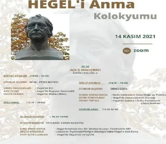 190. Ölüm Yıl Dönümünde Hegel'i Anma Kolokyumu Yapıldı