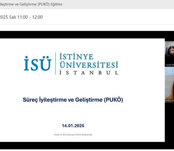 İdari Personele Yönelik Süreç İyileştirme ve Geliştirme (PUKÖ) Eğitimi Devam Ediyor...