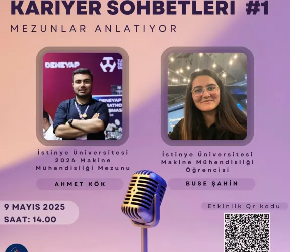 "Kariyer Sohbetleri #1 – Mezunlar Anlatıyor" Etkinliği Gerçekleştirildi