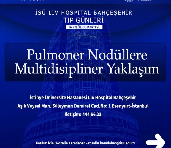  Pulmoner Nodüllere Multidisipliner Yaklaşım etkinliğimizi Bahçeşehir Hastanemizde gerçekleştirdik.