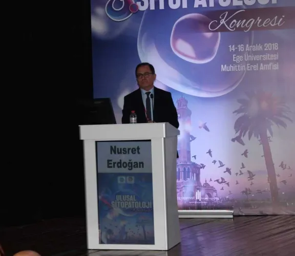 Prof.Dr.Nusret Erdoğan 28. Ulusal Patoloji Kongresi ve 8.Sitopatoloji Kongresine Katıldı.