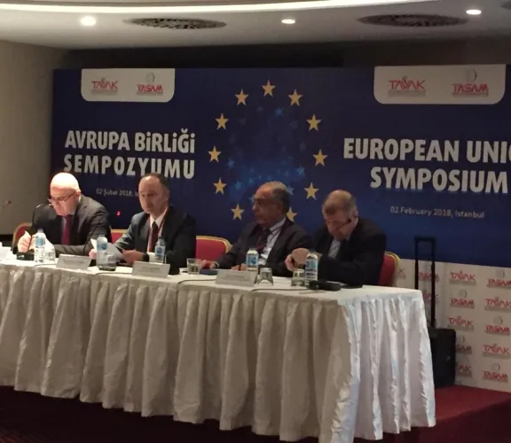 MYO Müdürümüz Doç. Dr. Fahri ERENEL, Avrupa Birliği Sempozyumu'nda