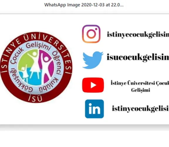 Gökkuşağı Çocuk Gelişimi Bölümü