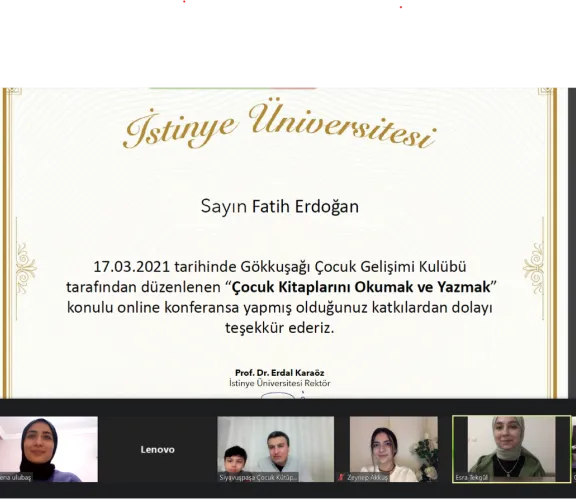 Çocuk Gelişimi Bölümü Yüksek Lisans