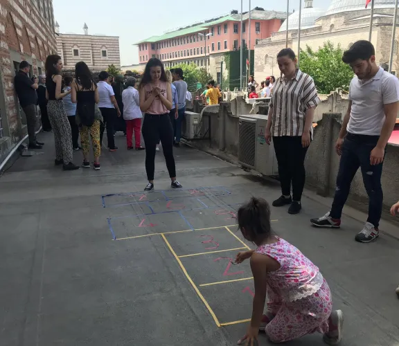 Orhan Kemal İl Halk Kütüphanesi’nde sokak oyunları etkinliği 